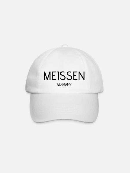 Meissen - Baseballkappe - Weiß/Weiß