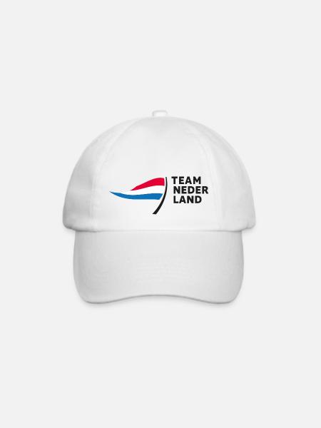 Team Nederland - Baseballkappe - Weiß/Weiß