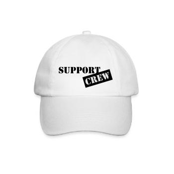 support crew - Baseballkappe - Weiß/Weiß - Vorne