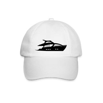 yacht - Baseballkappe - Weiß/Weiß - Vorne