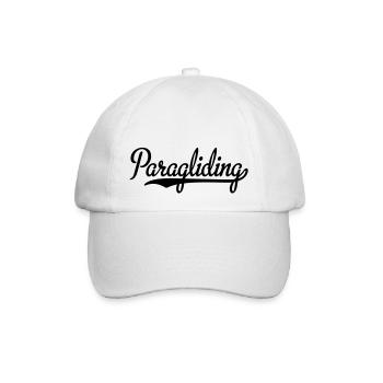 Paragliding - Baseballkappe - Weiß/Weiß - Vorne