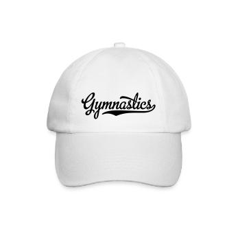 Gymnastik - Baseballkappe - Weiß/Weiß - Vorne