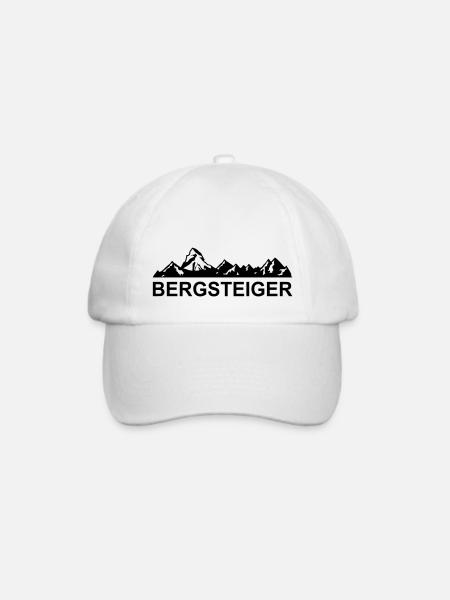 bergsteiger - Baseballkappe - Weiß/Weiß