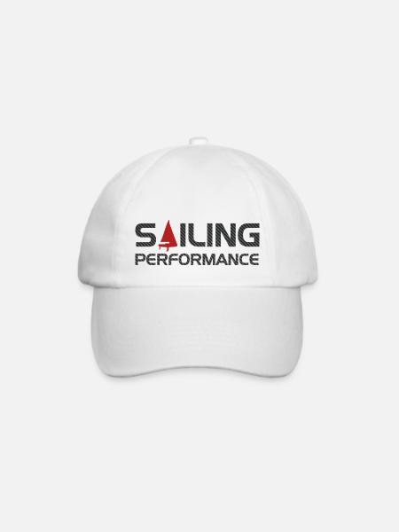 Sailing Performance Carbon - Baseballkappe - Weiß/Weiß