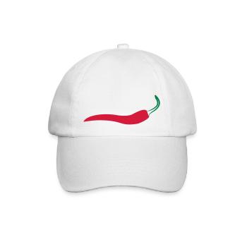 Tribal hot Chilli - Baseballkappe - Weiß/Weiß - Vorne