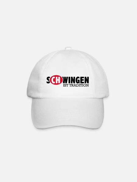 SCHWINGEN IST TRADITION CH - Baseballkappe - Weiß/Weiß