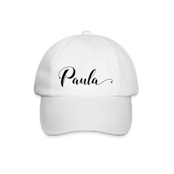 paula - Baseballkappe - Weiß/Weiß - Vorne