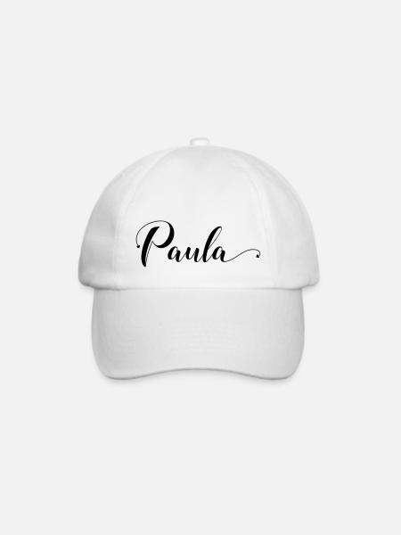 paula - Baseballkappe - Weiß/Weiß