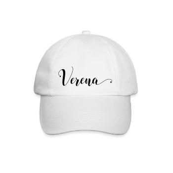 verena - Baseballkappe - Weiß/Weiß - Vorne