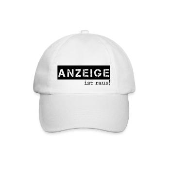 ANZEIGE IST RAUS - Baseballkappe - Weiß/Weiß - Vorne
