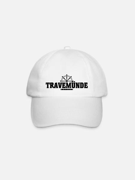 Travemünde - Baseballkappe - Weiß/Weiß