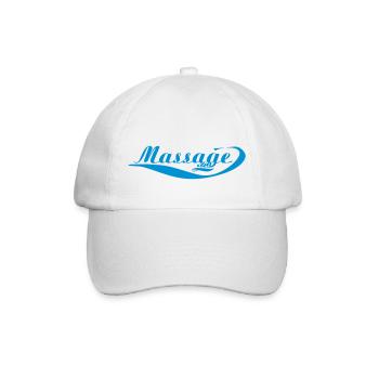 Zen-Massage - Baseballkappe - Weiß/Weiß - Vorne