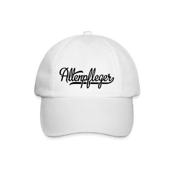 Altenpfleger - Baseballkappe - Weiß/Weiß - Vorne