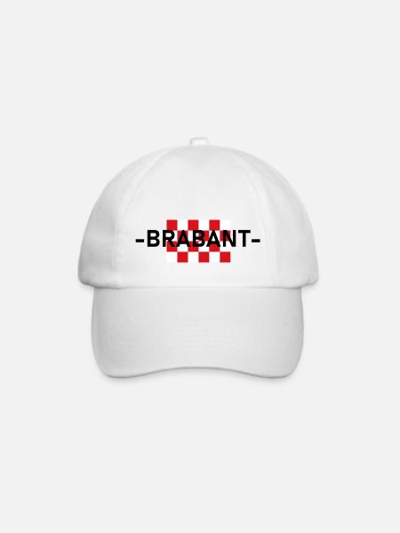 BRABANT DRUCK MIT FLAG - Baseballkappe - Weiß/Weiß