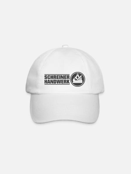 SCHREINER HANDWERK - Baseballkappe - Weiß/Weiß