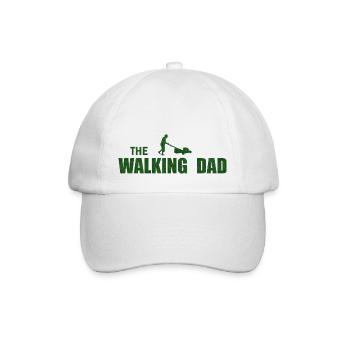 THE WALKING DAD - Baseballkappe - Weiß/Weiß - Vorne