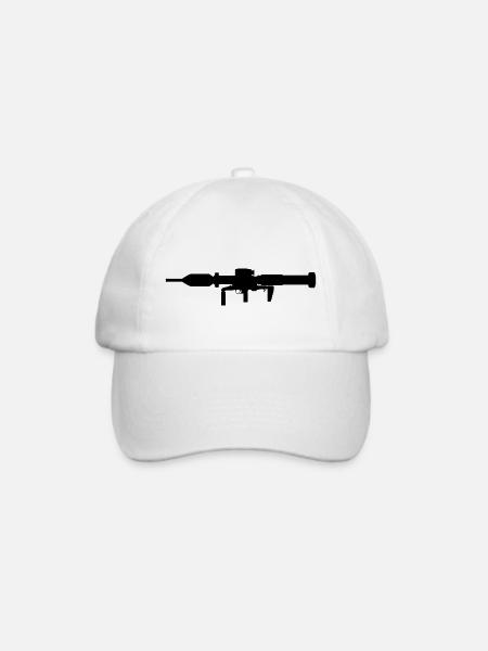 Bundeswehr Panzerfaust 3 EX - Baseballkappe - Weiß/Weiß