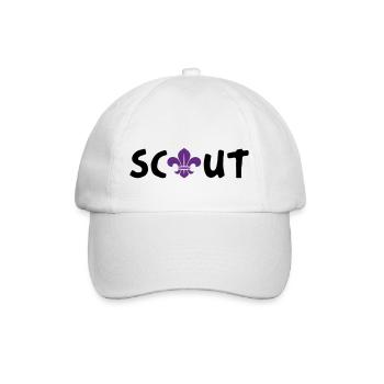 Pfadfinder / Pfadfinder - Baseballkappe - Weiß/Weiß - Vorne
