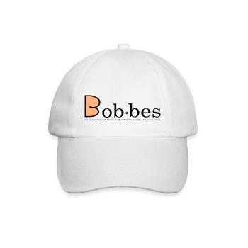 Bobbes Hintern Po - Baseballkappe - Weiß/Weiß - Vorne