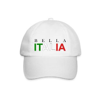 Bella Italia - Baseballkappe - Weiß/Weiß - Vorne