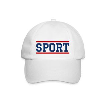 SPORT - Baseballkappe - Weiß/Weiß - Vorne