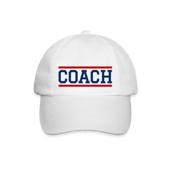 TRAINER - Baseballkappe - Weiß/Weiß - Vorne