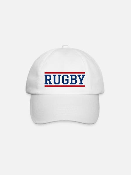 RUGBY - Baseballkappe - Weiß/Weiß