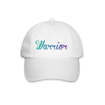 Krieger - Baseballkappe - Weiß/Weiß - Vorne