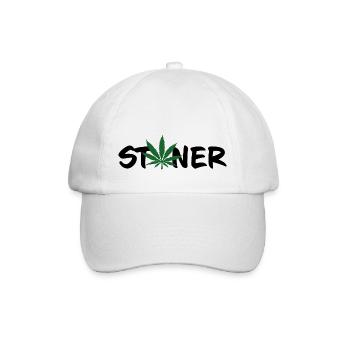 Stoner - Baseballkappe - Weiß/Weiß - Vorne