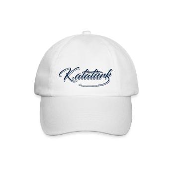 Mustafa Kemal Atatürk - Baseballkappe - Weiß/Weiß - Vorne
