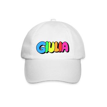 Giulia - Baseballkappe - Weiß/Weiß - Vorne