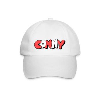 Conny - Baseballkappe - Weiß/Weiß - Vorne