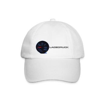 Ladedruck - Baseballkappe - Weiß/Weiß - Vorne