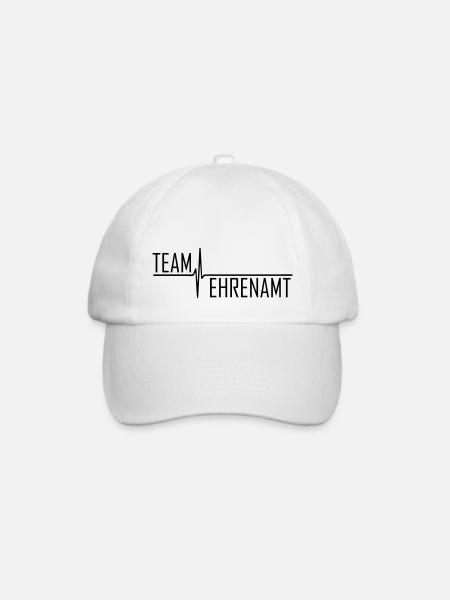 team ehrenamt wenn helfen herzenssache ist - Baseballkappe - Weiß/Weiß