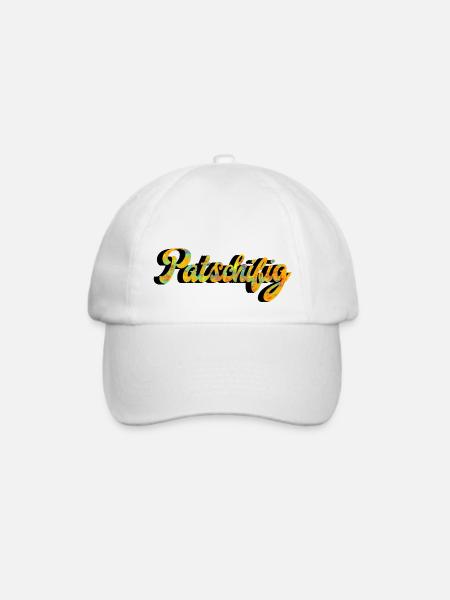 Patschifig - Baseballkappe - Weiß/Weiß