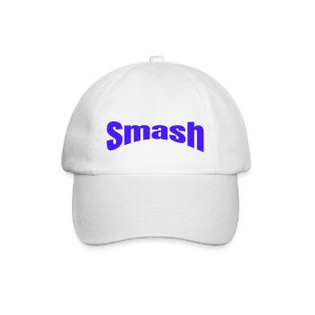 Smash - Baseballkappe - Weiß/Weiß - Vorne