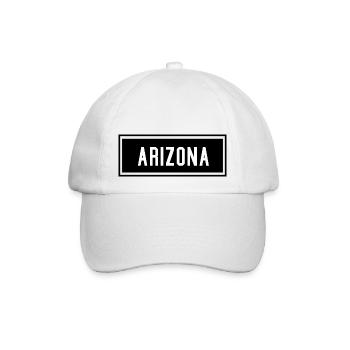 Arizona - Baseballkappe - Weiß/Weiß - Vorne