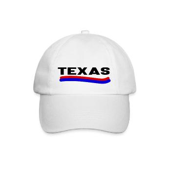 Texas - Baseballkappe - Weiß/Weiß - Vorne