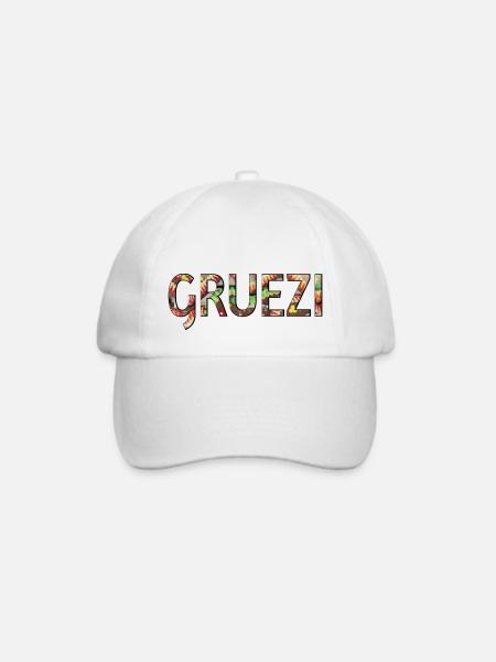 GRUEZI - Baseballkappe - Weiß/Weiß