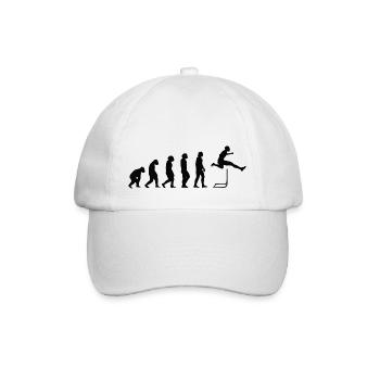 Hürdenlauf Leichtathletik Evolution Hürdenläufer - Baseballkappe - Weiß/Weiß - Vorne