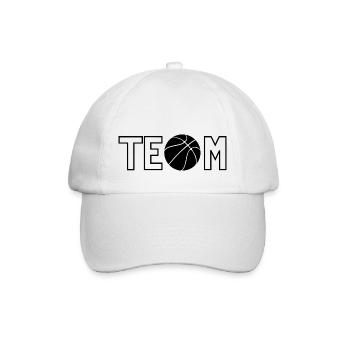 Team - Baseballkappe - Weiß/Weiß - Vorne