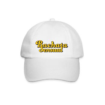 Bachata Sensual - Baseballkappe - Weiß/Weiß - Vorne