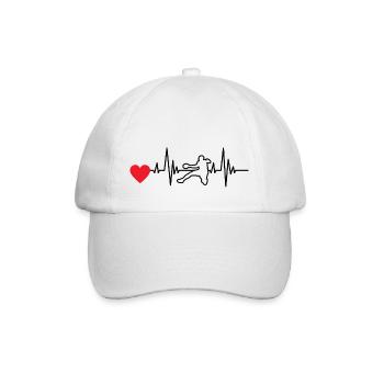 Handballspieler Handballverein Handball Handballer - Baseballkappe - Weiß/Weiß - Vorne