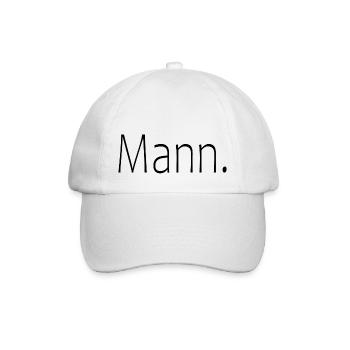 Mann - Baseballkappe - Weiß/Weiß - Vorne
