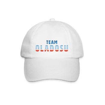 Team Oladosu | Warming Stripes - Baseballkappe - Weiß/Weiß - Vorne