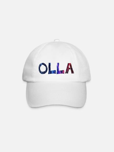 OLLA - Baseballkappe - Weiß/Weiß