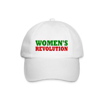 Womens revolution - Baseballkappe - Weiß/Weiß - Vorne