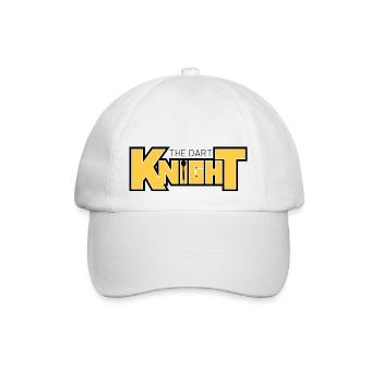 The Dart Knight Schriftzug - Baseballkappe - Weiß/Weiß - Vorne