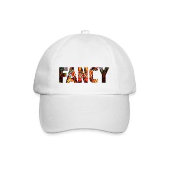 fancy bunt 2 - Baseballkappe - Weiß/Weiß - Vorne
