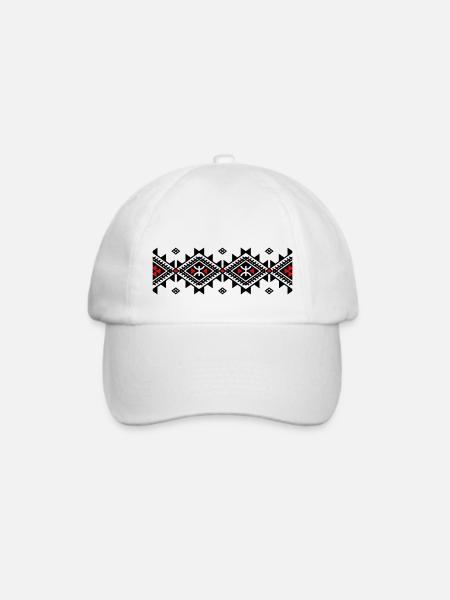 AMAZIGH BERBER KABYLE Z AMAZIGH KABYLE MOTIV - Baseballkappe - Weiß/Weiß